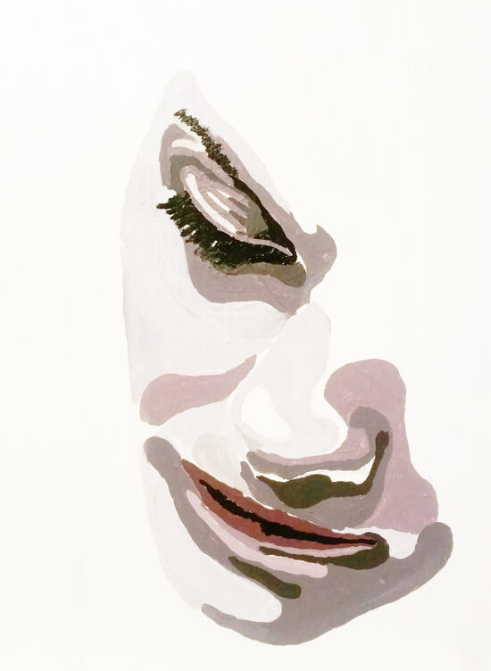 Tapybos darbas ,,Veidai''